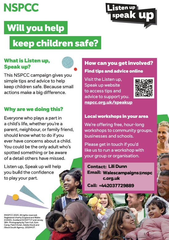 Interlink - NSPCC Listen Up, Speak Up Awareness Week – 7–11 July The ...