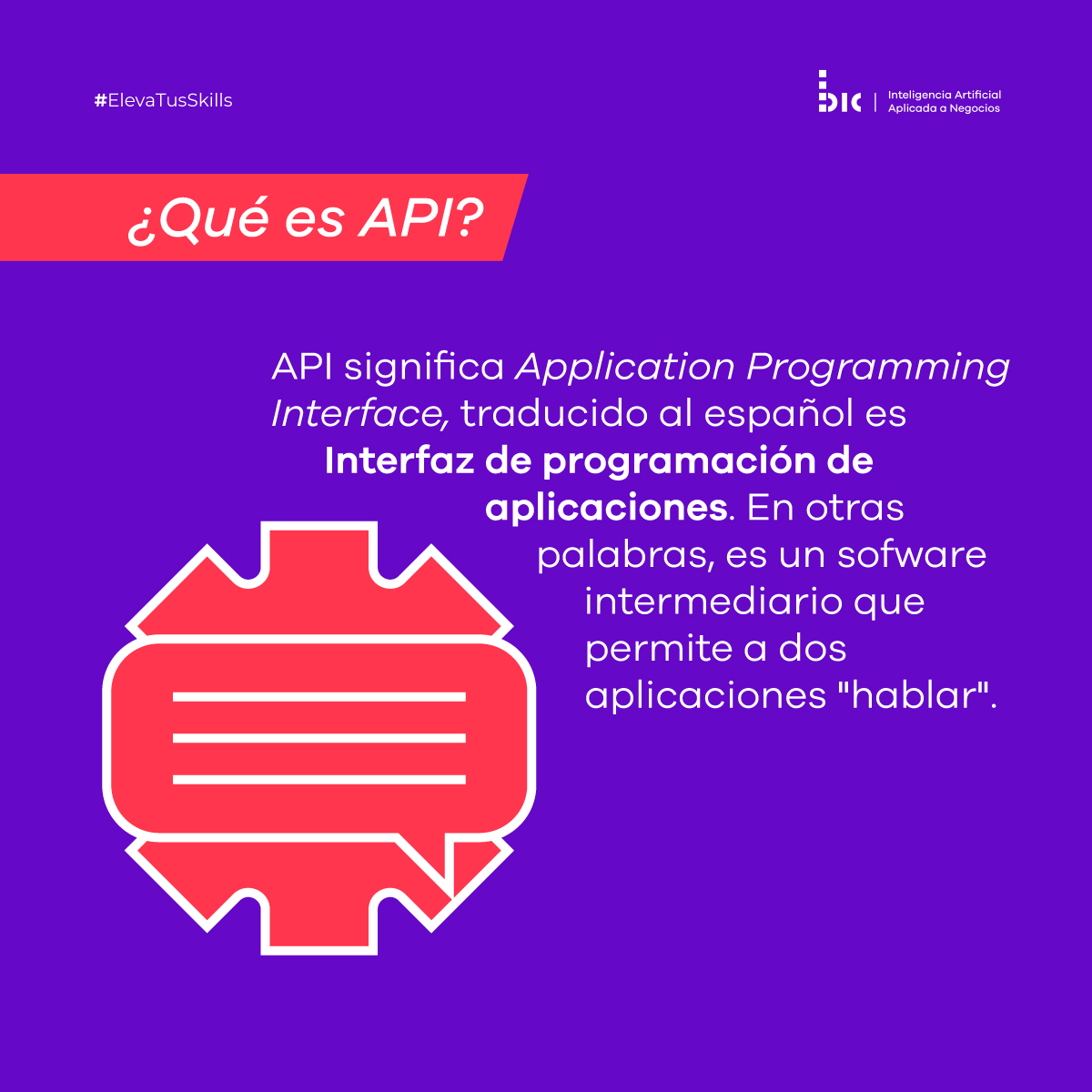 ¿Sabes lo que es un API? 🤔 En... - Business Insight Center