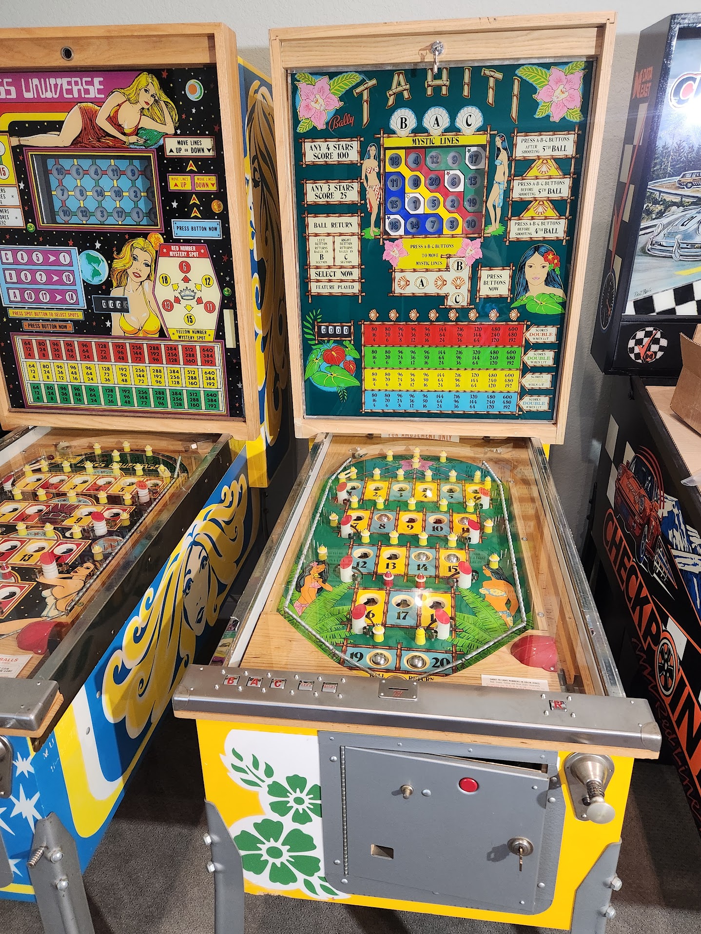 Find attached pictures of a video bingo game that I designed and