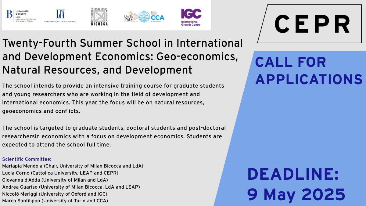 Centre - 📢#CallForApplications : 24th Summer School in International ...