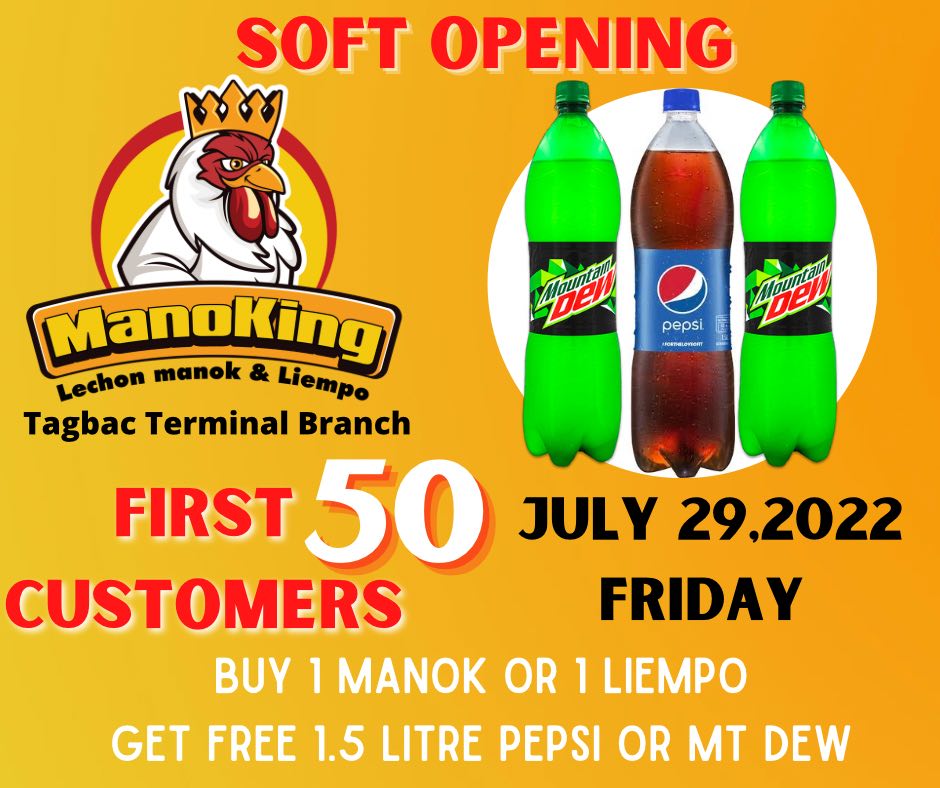 ManoKing Lechon Manok & Liempo House - Tagbac Terminal Branch | Iloilo City
