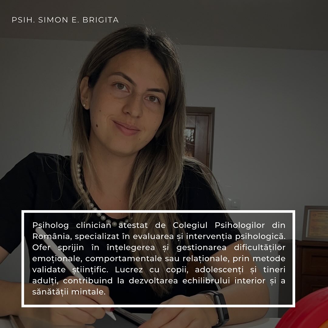Simon E. Brigita - Cabinet individual de psihologie