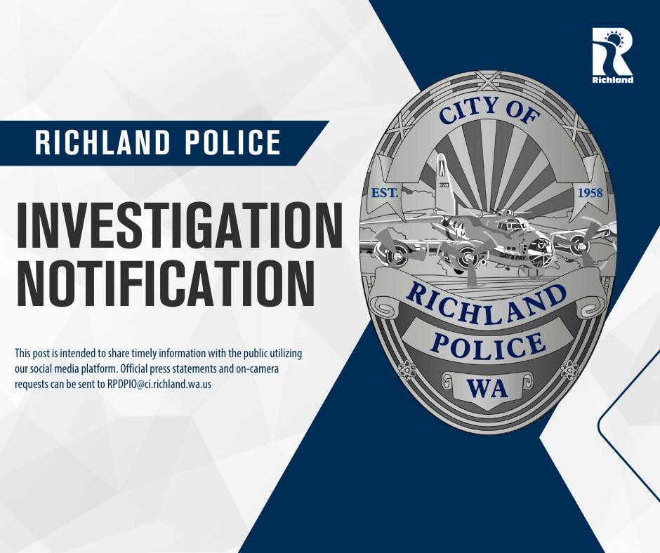 Richland - 🚨UPDATE as of 4/17 - 12:00PM 🚨 25-015588 – Drive-By Shooting ...