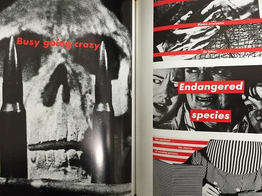 反商業主義を掲げるバーバラ・クルーガーの作品集です。ボックスロゴで