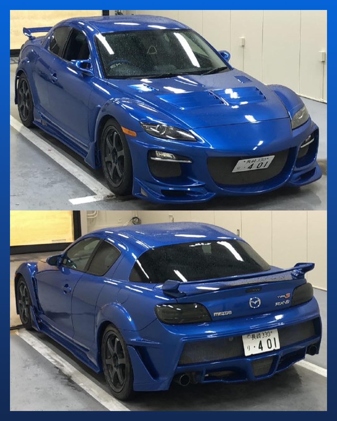 At auction in 6 hours is this 2004 Mazda RX-8 Type S (SE3P). It