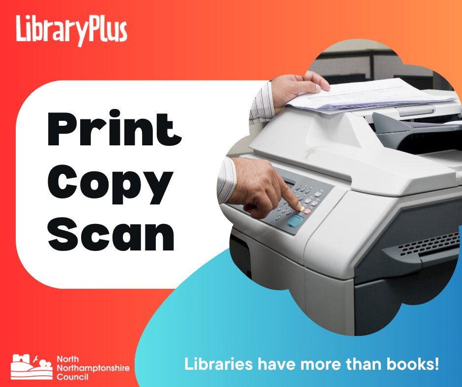 Rushden - Did you know you can print from our library computers and ...