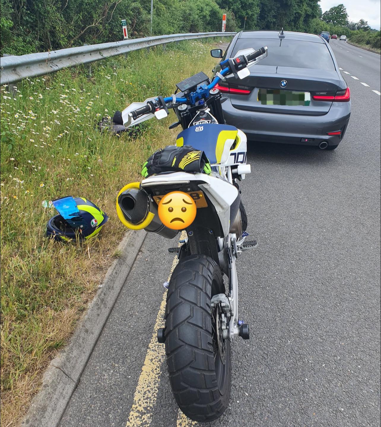 Motorcyclist Darius Okuska, 33, of Oxmoor, Huntingdon, led our
