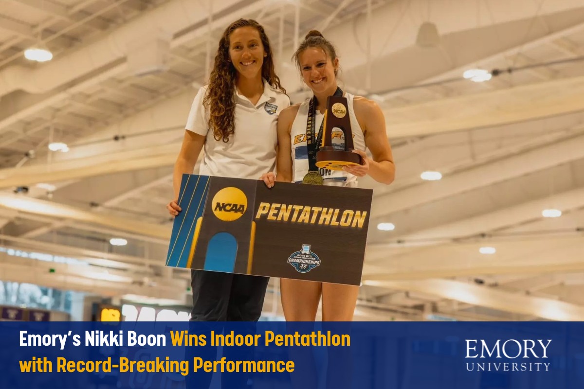Emory - Graduate student Nikki Boon made history Friday afternoon as ...