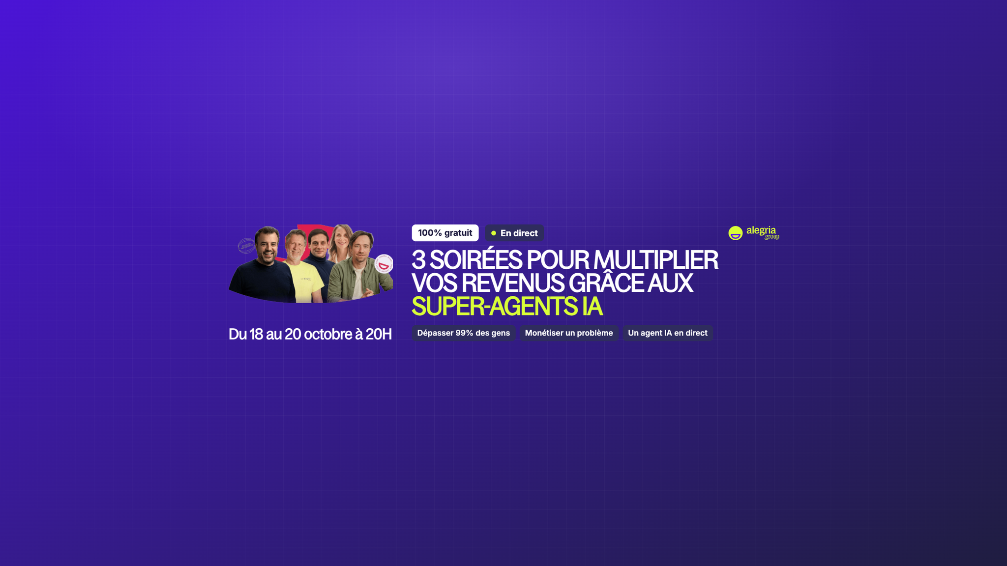 Alegria.group - L'IA va exploser ton salaire. Ou le faire... | Facebook