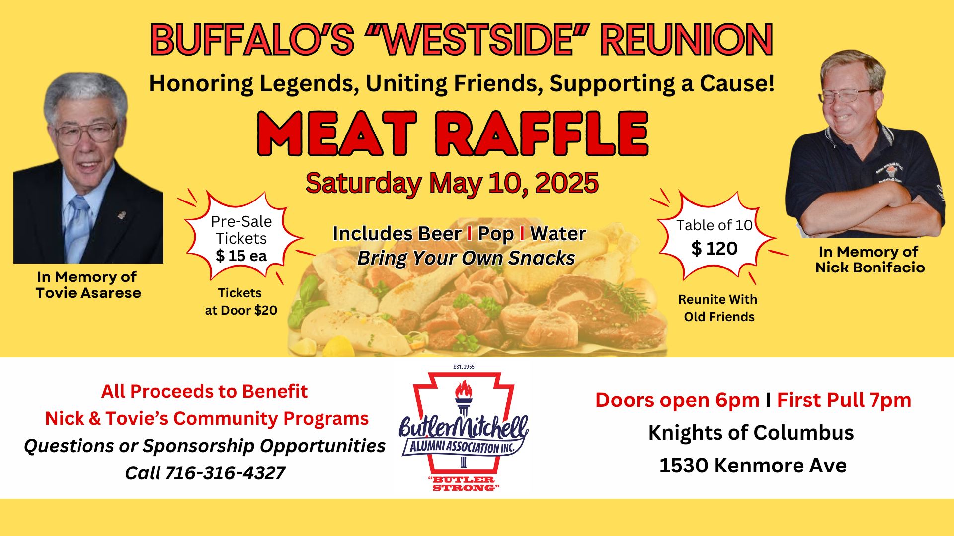 Buffalo's Westside Reunion Meat Raffle