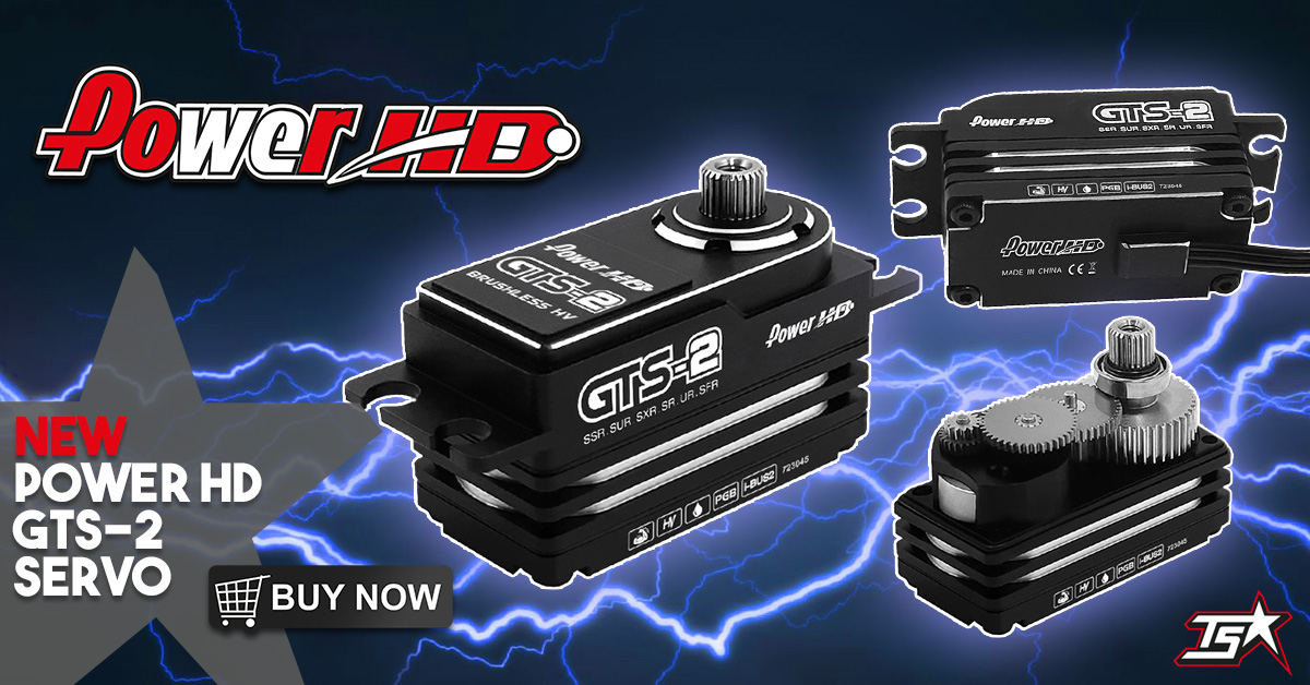 Power HD top-cases for the GTS-2 & S15. Upgrade your servos