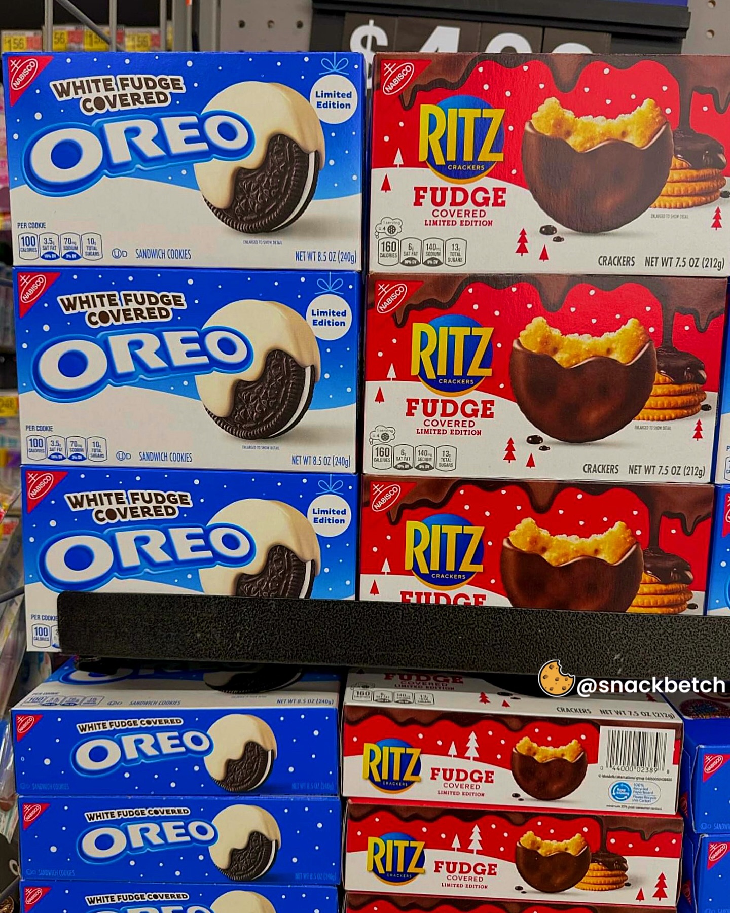 SnackWire - White Fudge Covered Oreos and Fudge Covered Ritz Crackers ...