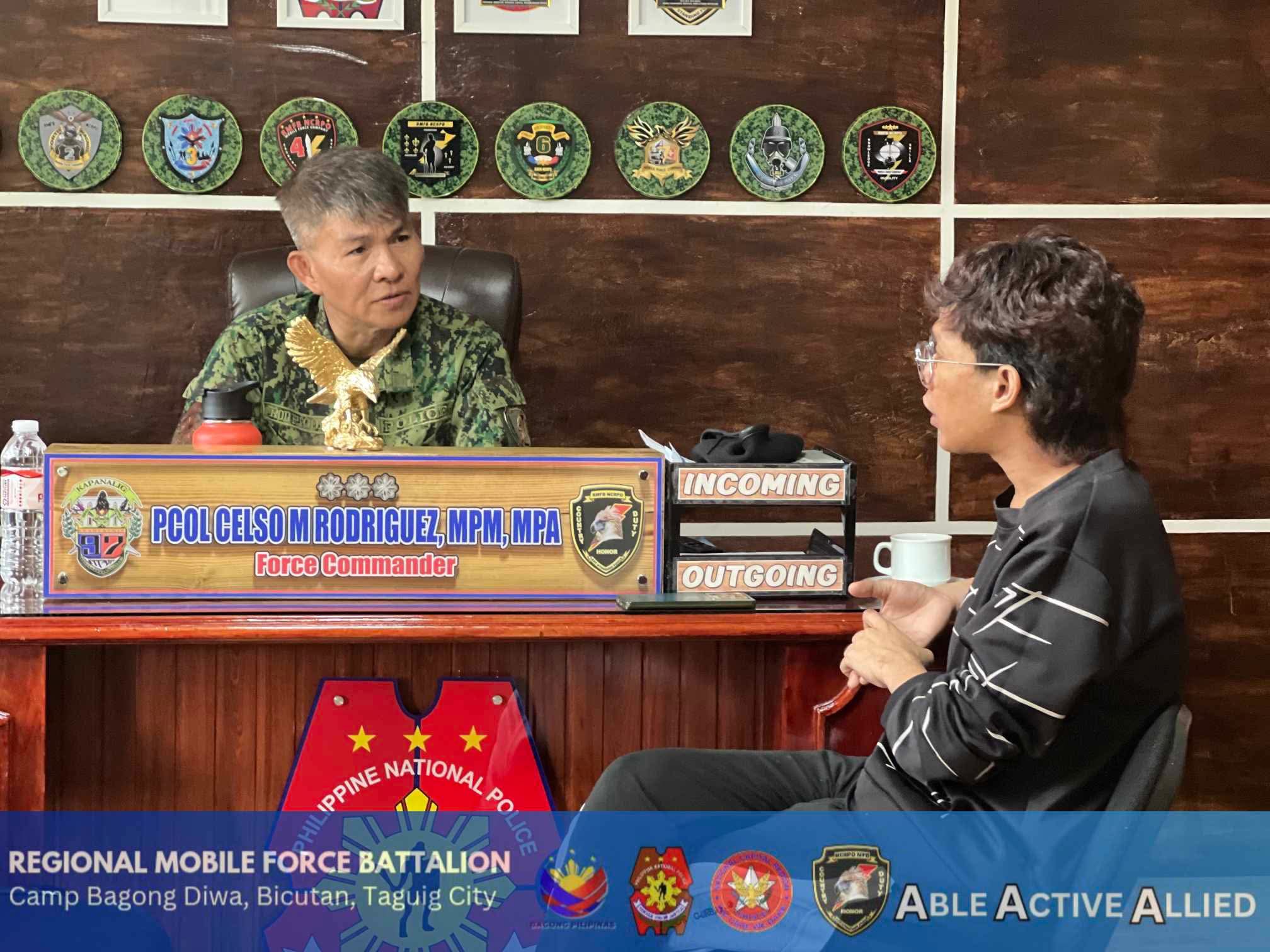 RMFB - PNP SCHOLAR NA DATING FORMER REBEL NAKAPAGTAPOS NG OFFICE ...