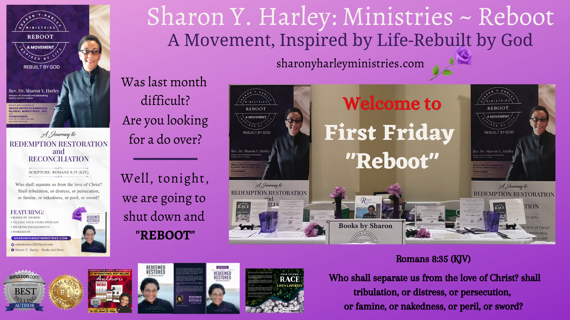Sharon Y. Harley Ministries Reboot Redeemed Restored Recommissioned