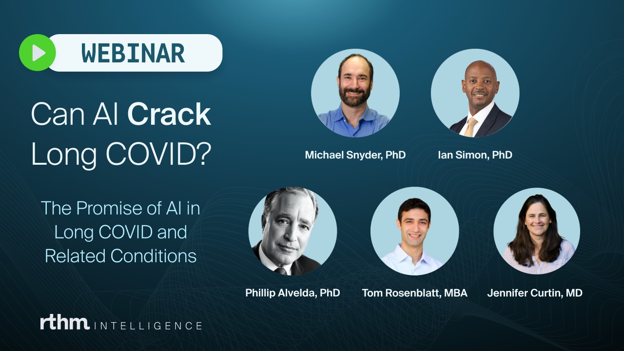 RTHM - The full replay of Can AI Crack Long COVID? is now live on ...