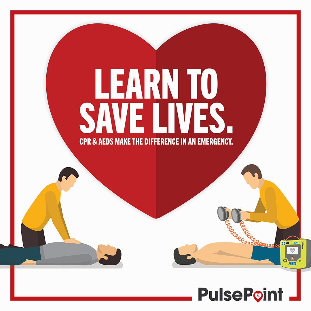PulsePoint - June 1-7 is CPR/AED Awareness Week! Learn CPR and how to ...