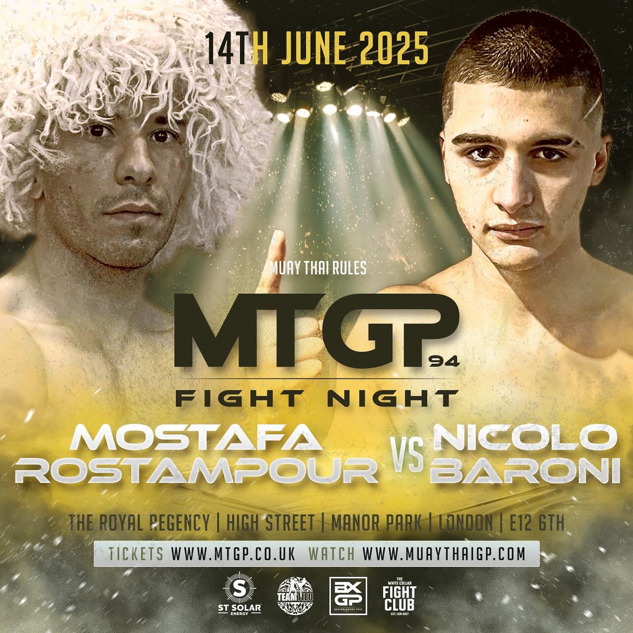 Muay - MOSTAFA ROSTAMPOUR 🇮🇷 vs NICOLO BARONI 🇮🇹 A thrilling showdown ...