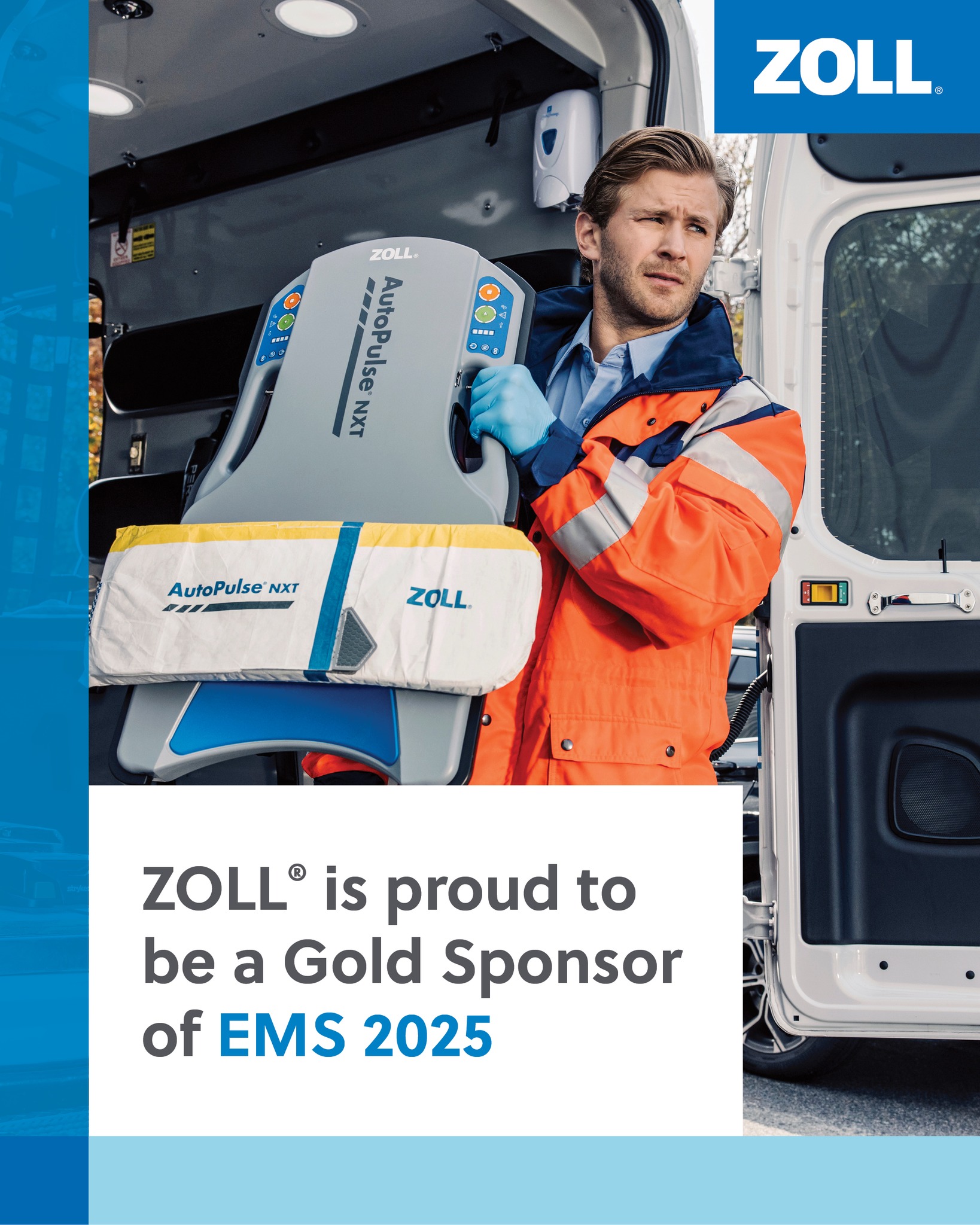 ZOLL at EMS World! Join us in booth 900 to learn more about Zenix