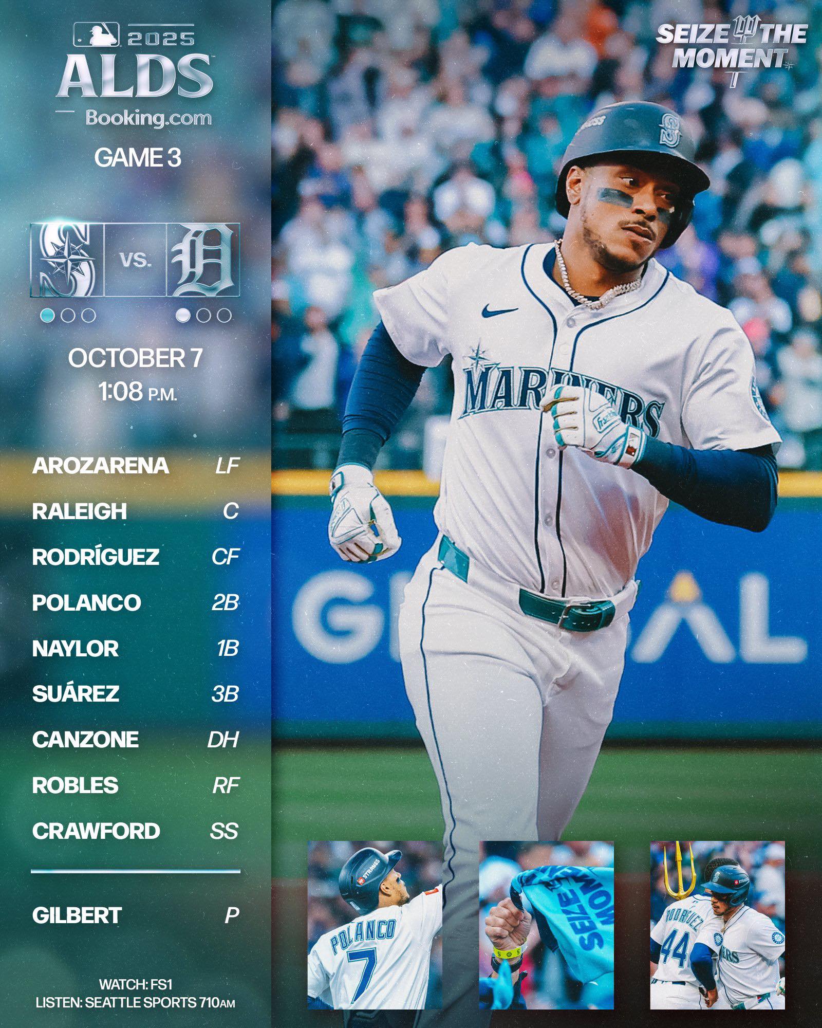UDUB - The Seattle Mariners face the Detroit Tigers in a crucial game 3 ...