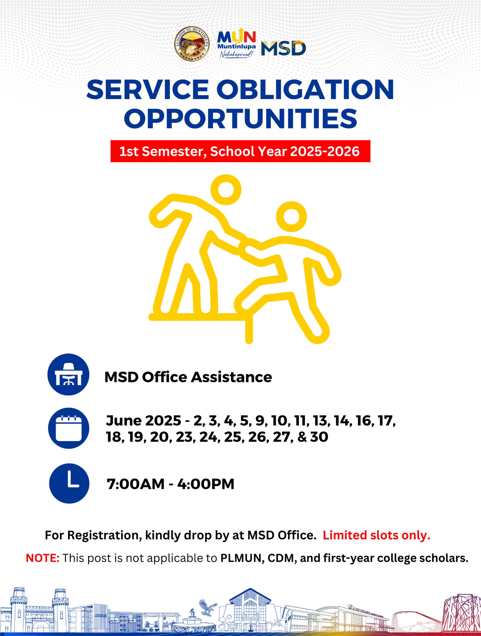Muntinlupa Scholarship... - Muntinlupa Scholarship Division
