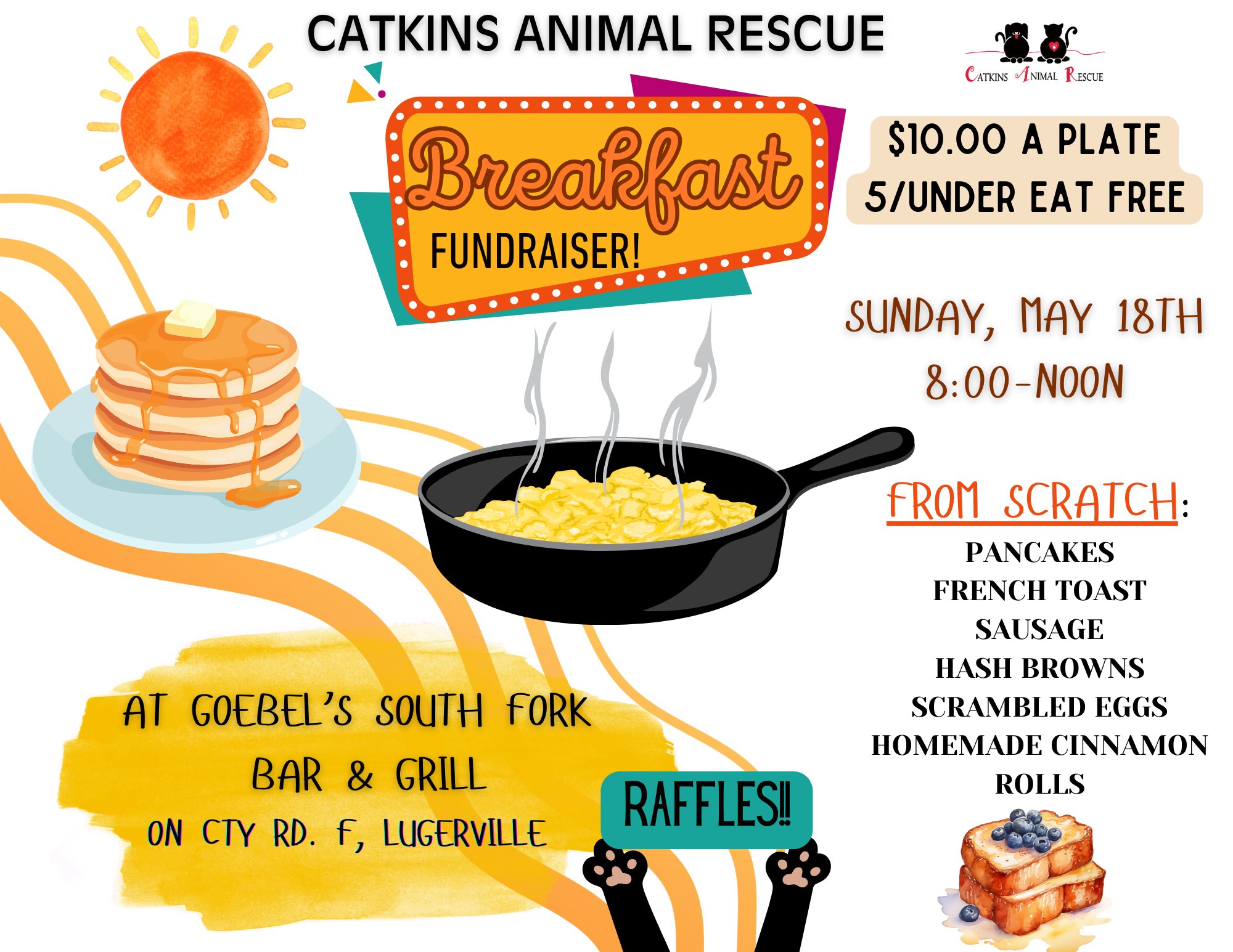 Catkins - *Raffle Baskets/items Needed* Good morning....May is here! We ...