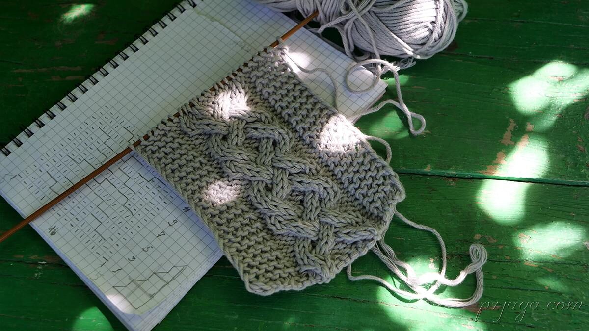 Knitting & Crochet - Узор спицами «Вертикальные ажурные дорожки» Как ...