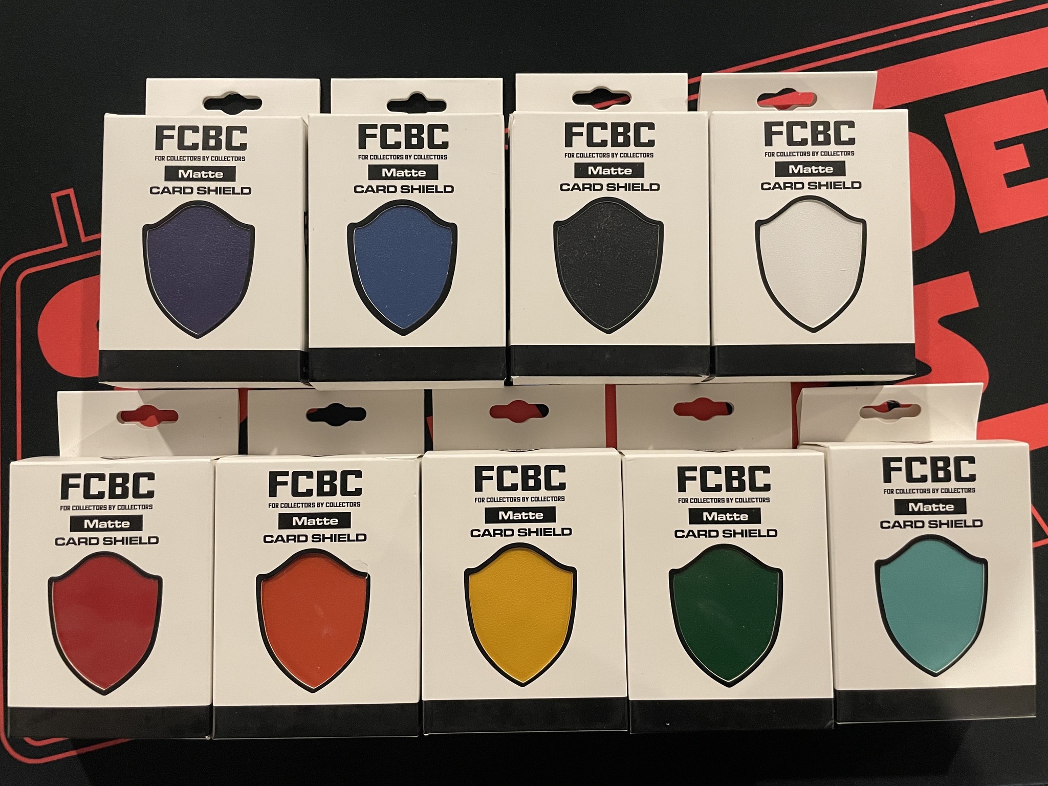 fcbc card sleeves White - Armor "Easy Shuffle" Matte layer sleeves or double sleeved with an inner sleeve Darkside - Gamers!! We have