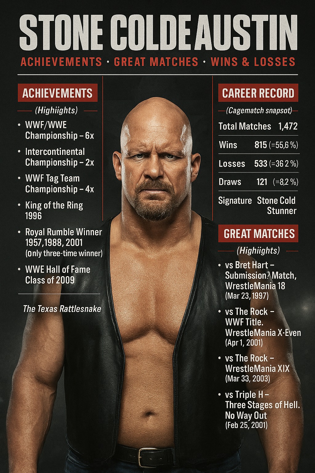 March 16 is Austin 3:16 Day, honoring WWE Hall of Famer “Stone