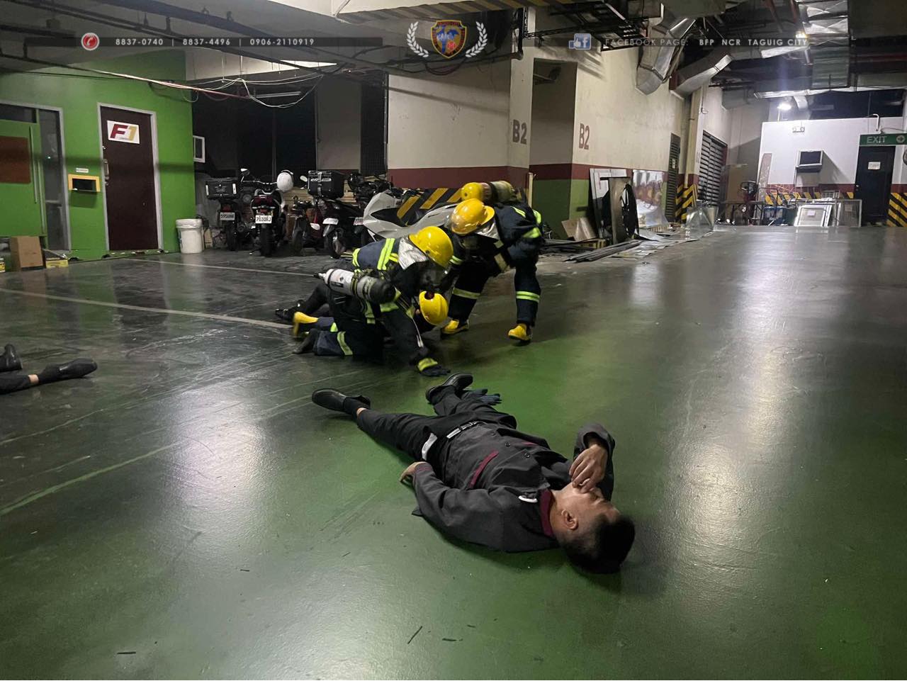 BFP - IN PHOTOS || Fire Safety Seminar and Drill at Avida Towers 26 ...