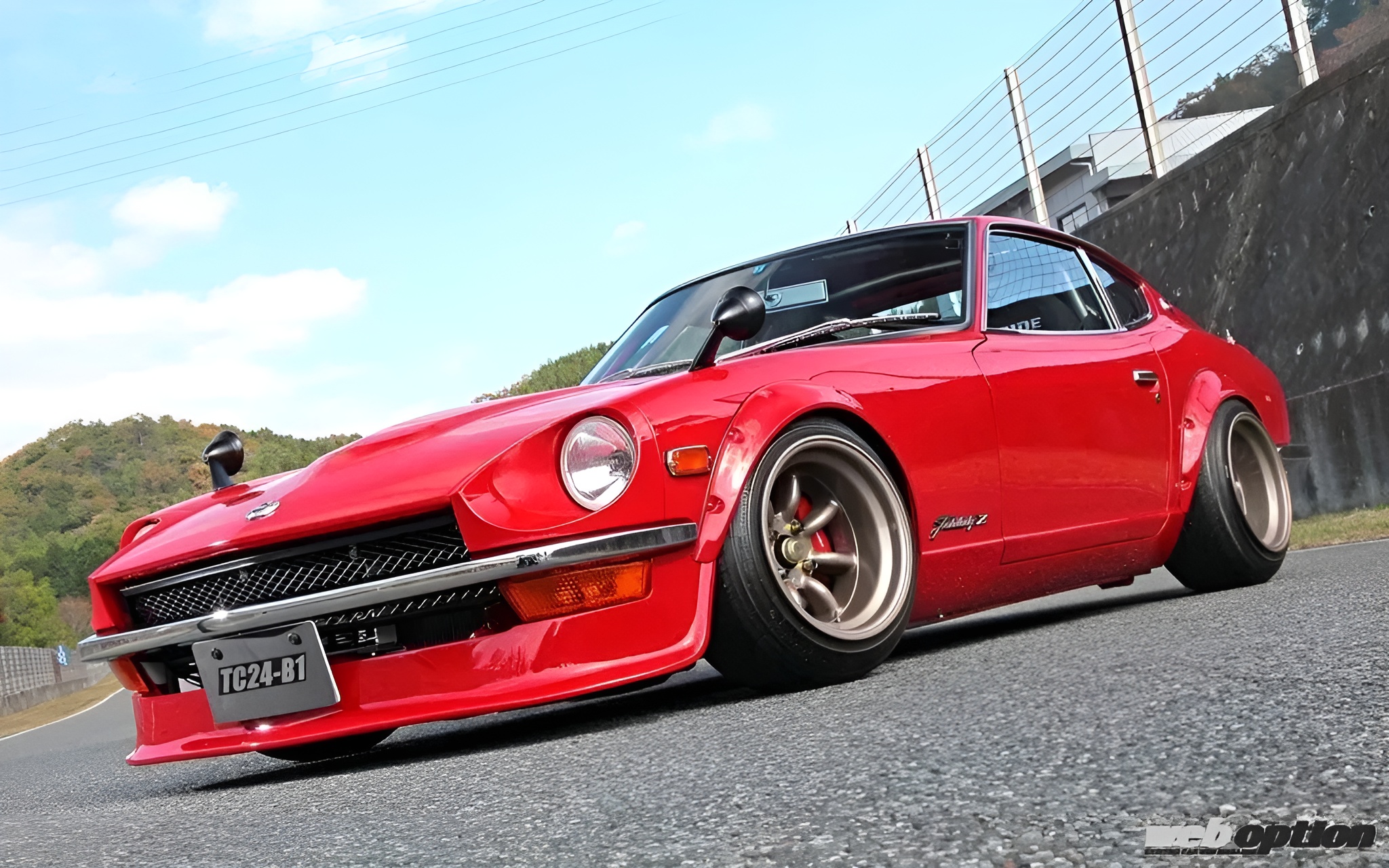 This Fairlady Z S30 is powered by the legendary OS Giken TC24-B1 a