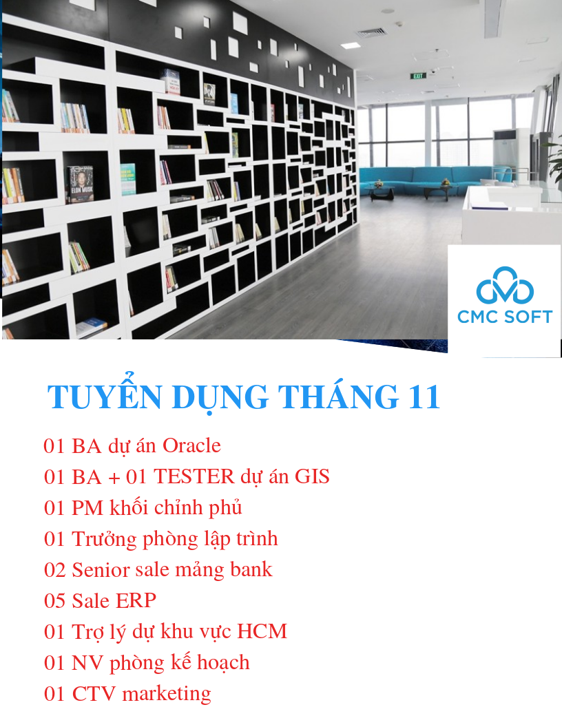 🎉🎉 THÔNG... - Tuyển dụng CMC Technology & Solution - CMCTS