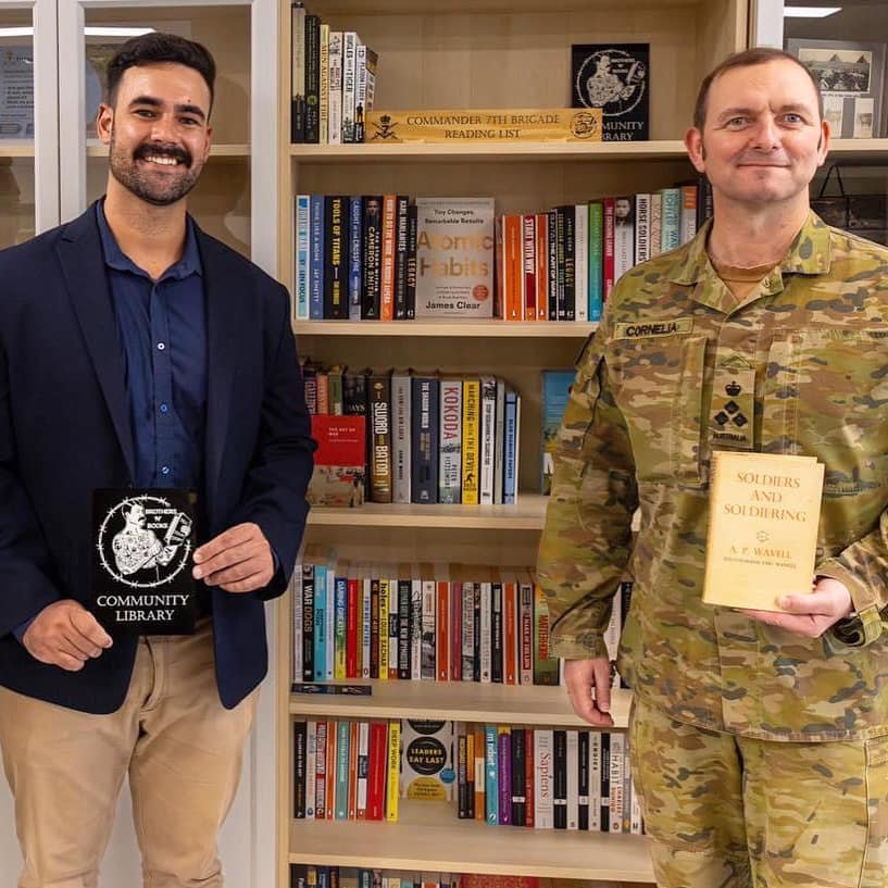 🇦🇺 NEW ARMY COMMUNITY LIBRARY 📚... - Brothers and Books