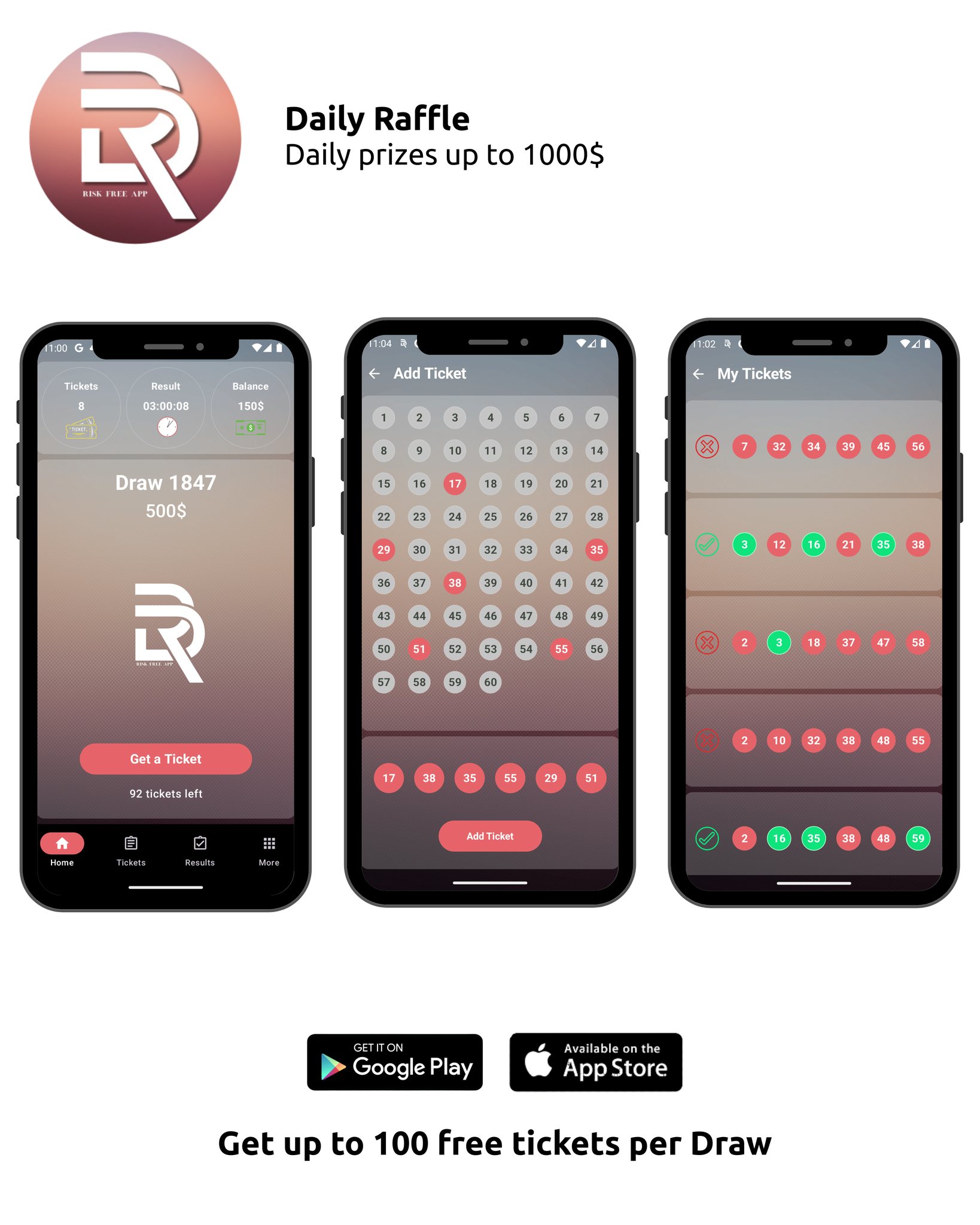 Daily Raffle App