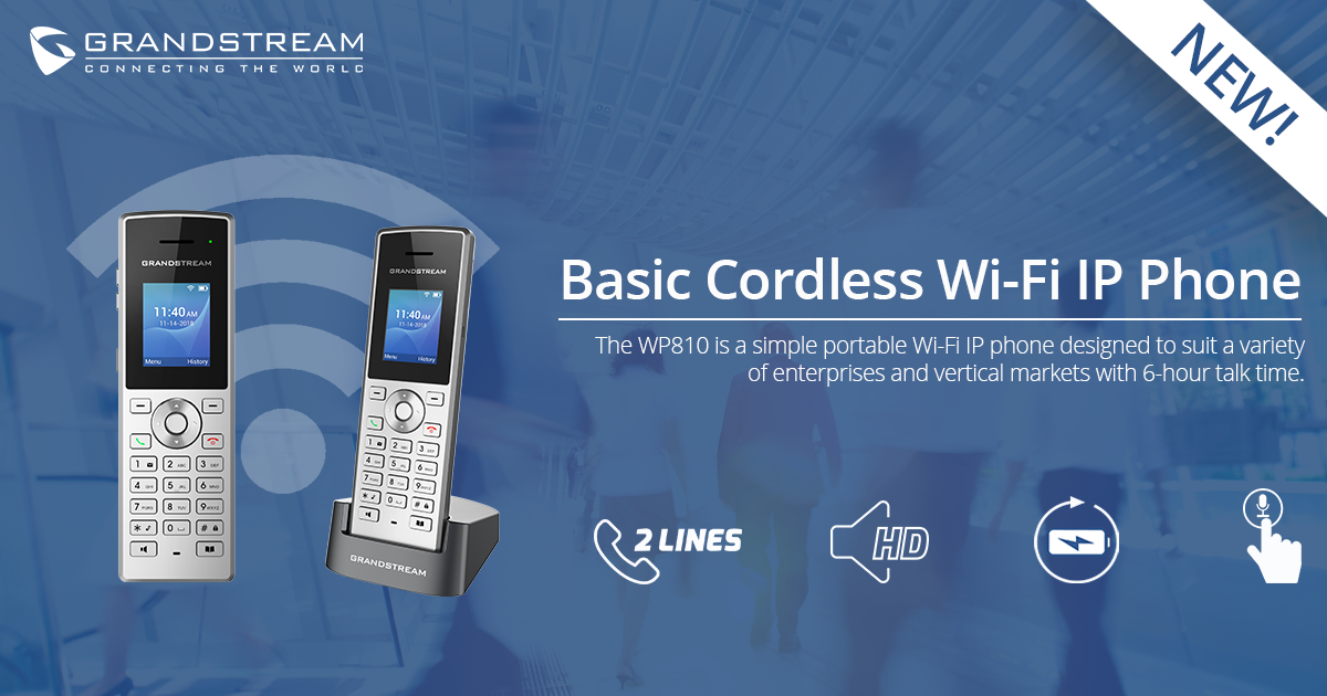 The #WP810 Wi-Fi IP phone is highly... - Grandstreamindia | Facebook