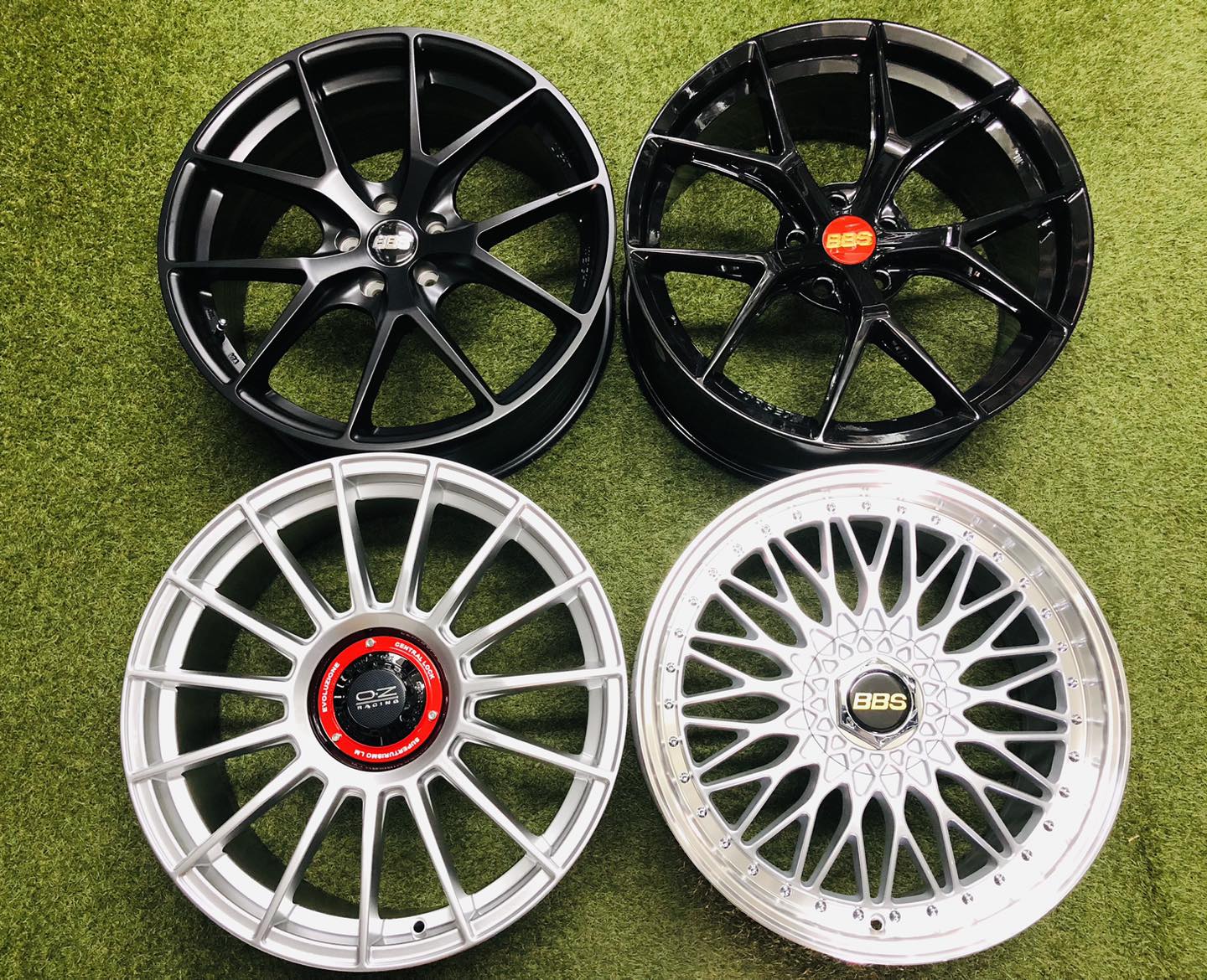 All Available in store!! 19 inch BBS FI-R Rim Set 19 inch OZ 