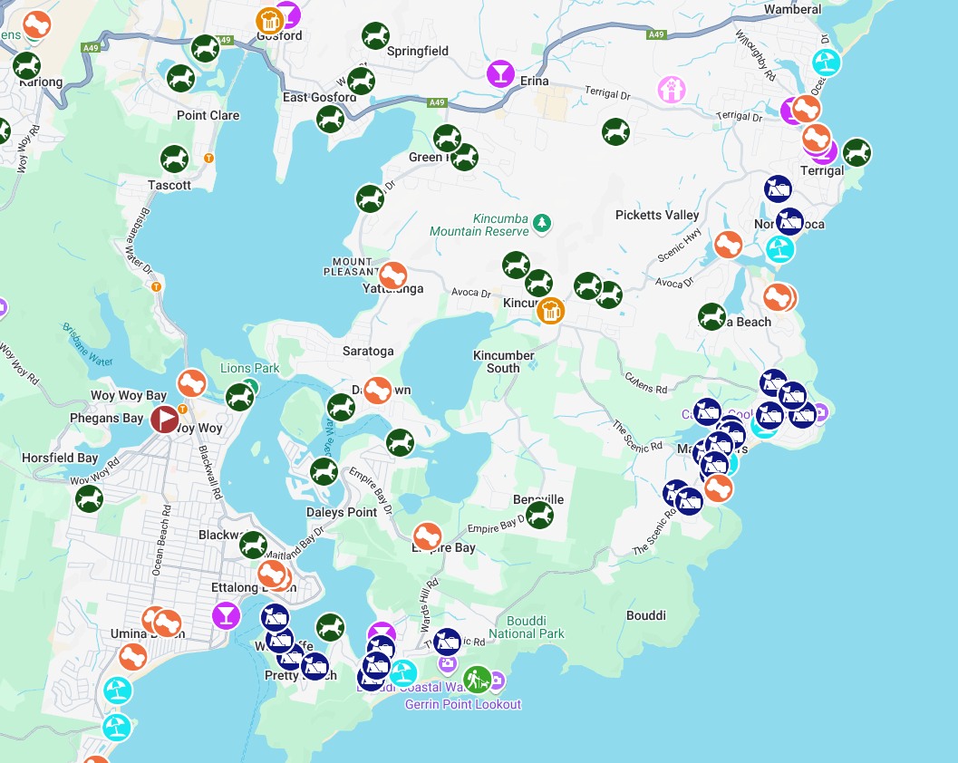 Pupsy - DISCOVER DOG FRIENDLY PLACES IN CENTRAL COAST (NSW) 🏖 Beaches 🍺 ...