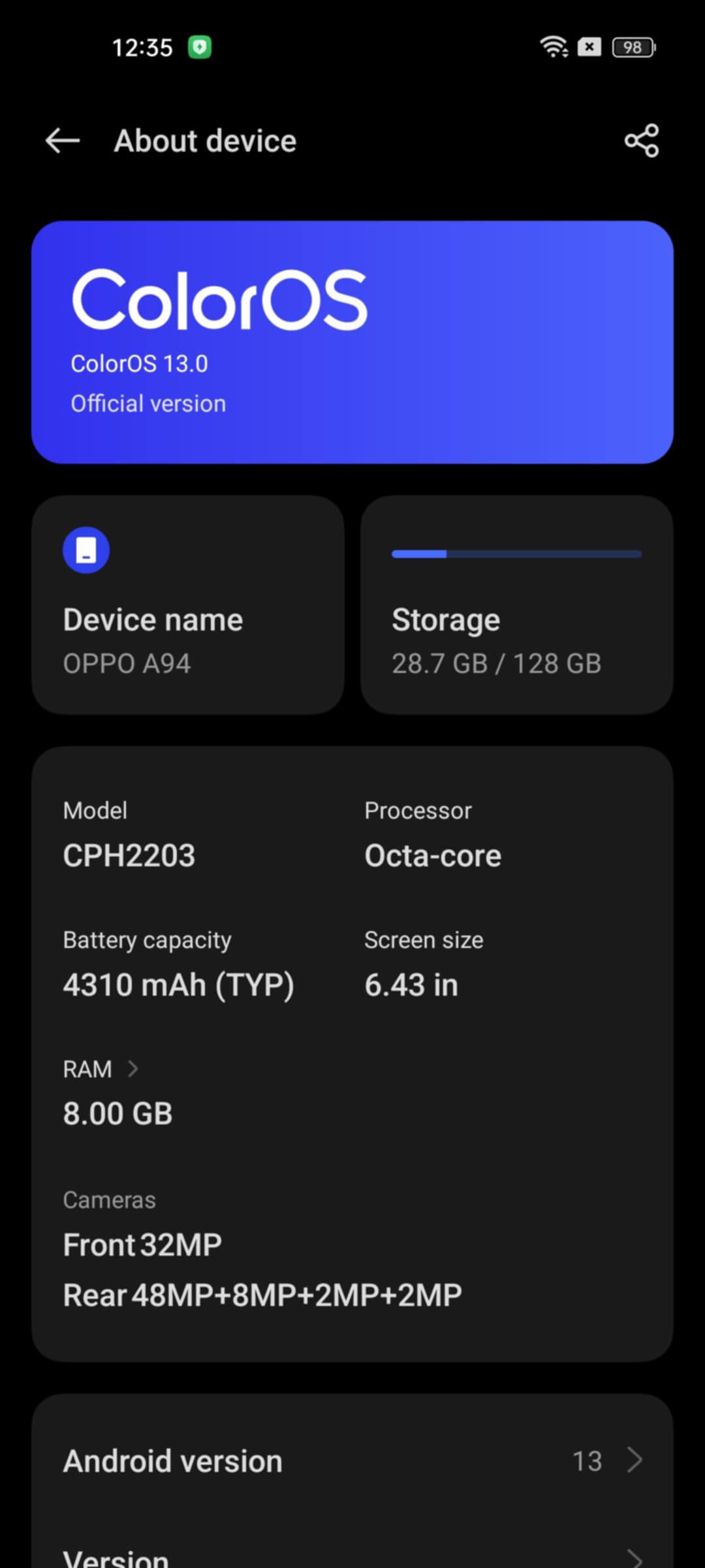 SILANG/TAGAYTAY BENTAHAN NG CELLPHONE | SALE OR SWAP!!! oppo a94 8+8ram ...