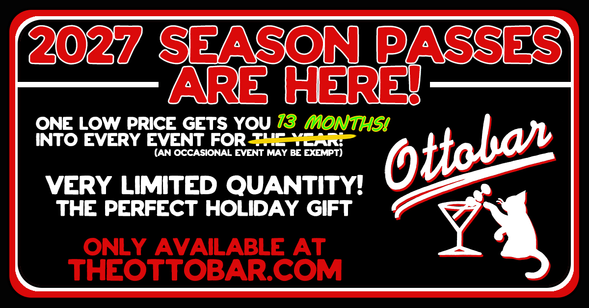 Ottobar Season Passes are back!