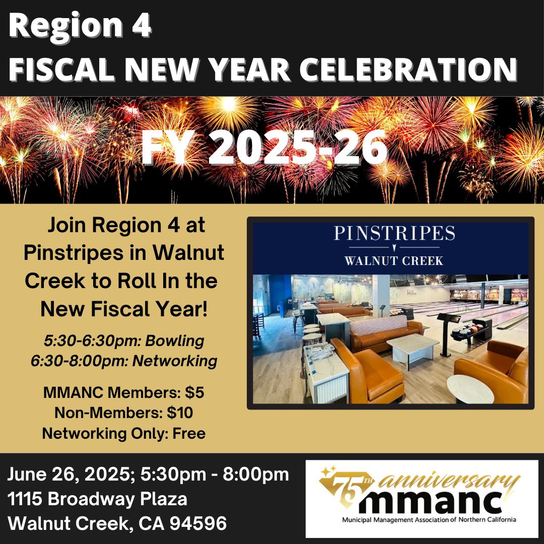 Municipal Management Association of Northern California - MMANC | Folsom CA