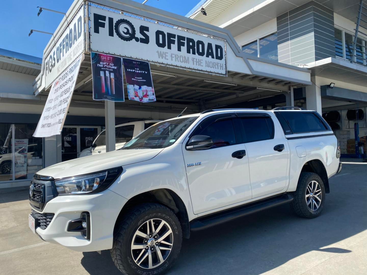 FIQS OffRoad - Installed on Toyota Hilux Conquest...