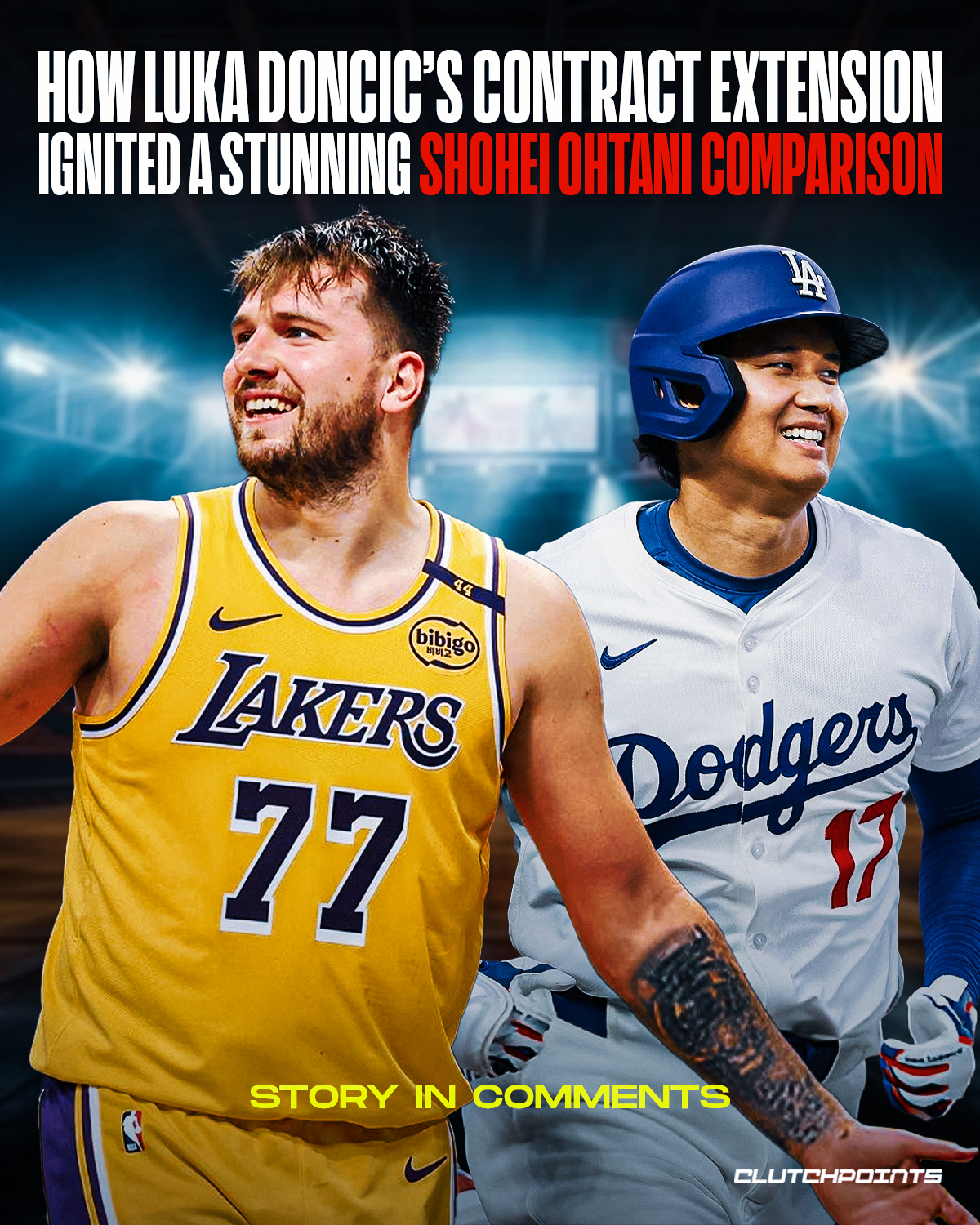 The Dodgers have announced a Luka Doncic bobblehead giveaway when