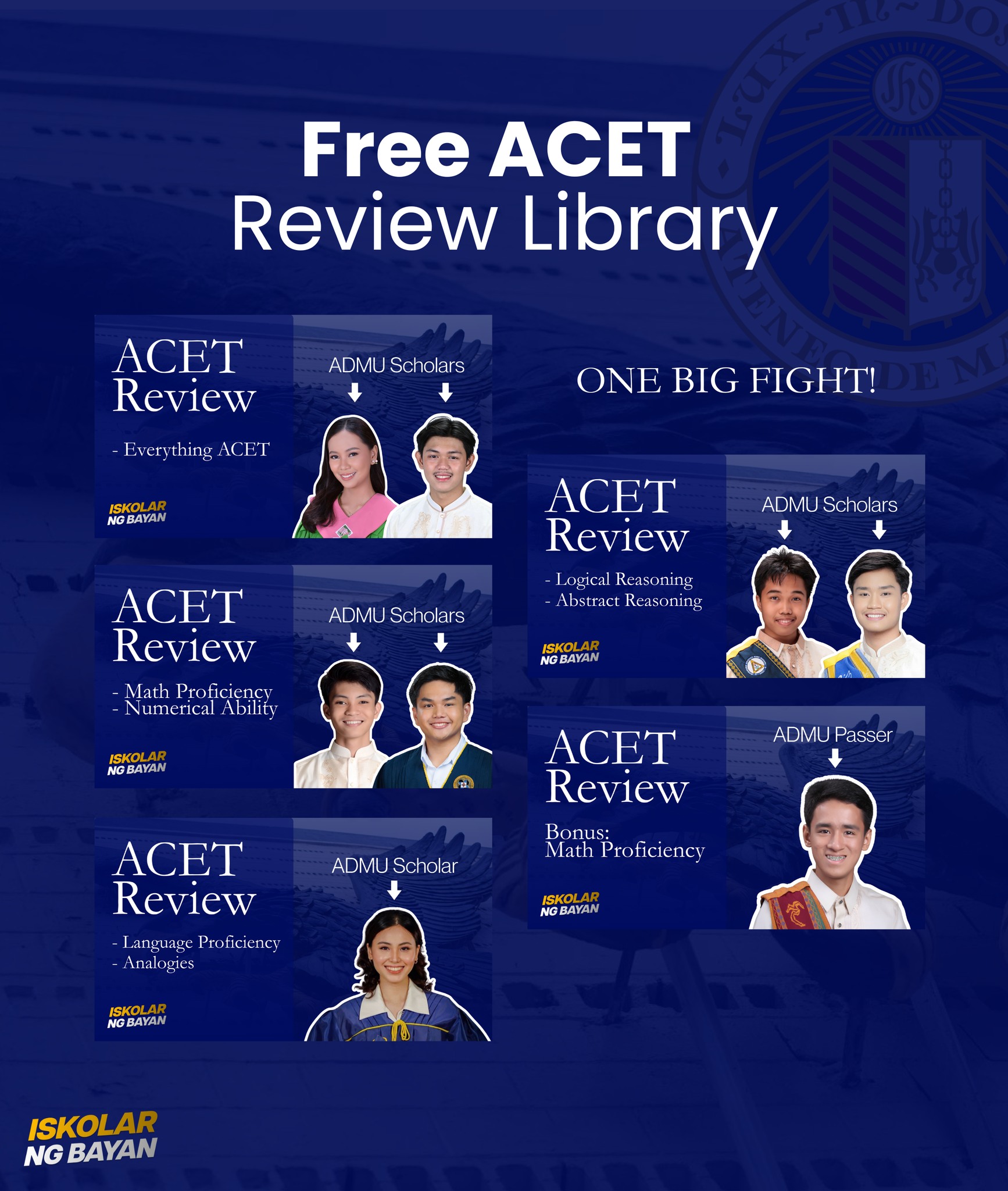 Iskolar - FREE ACET REVIEW LIBRARY! Preparing for ACET? This is a free ...