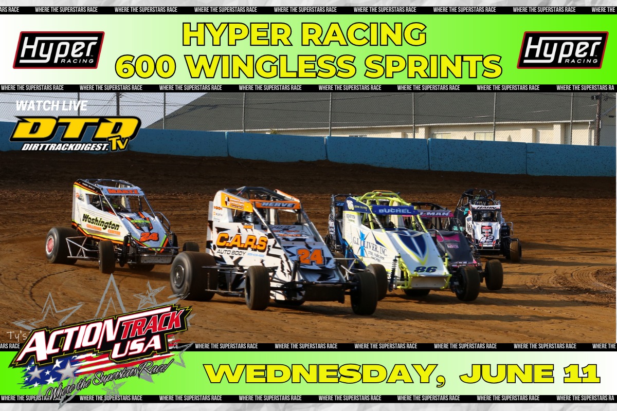 Action - ‼️ SLINGING THE CLAY AT ACTION TRACK USA. THE @GOHYPER RACING ...