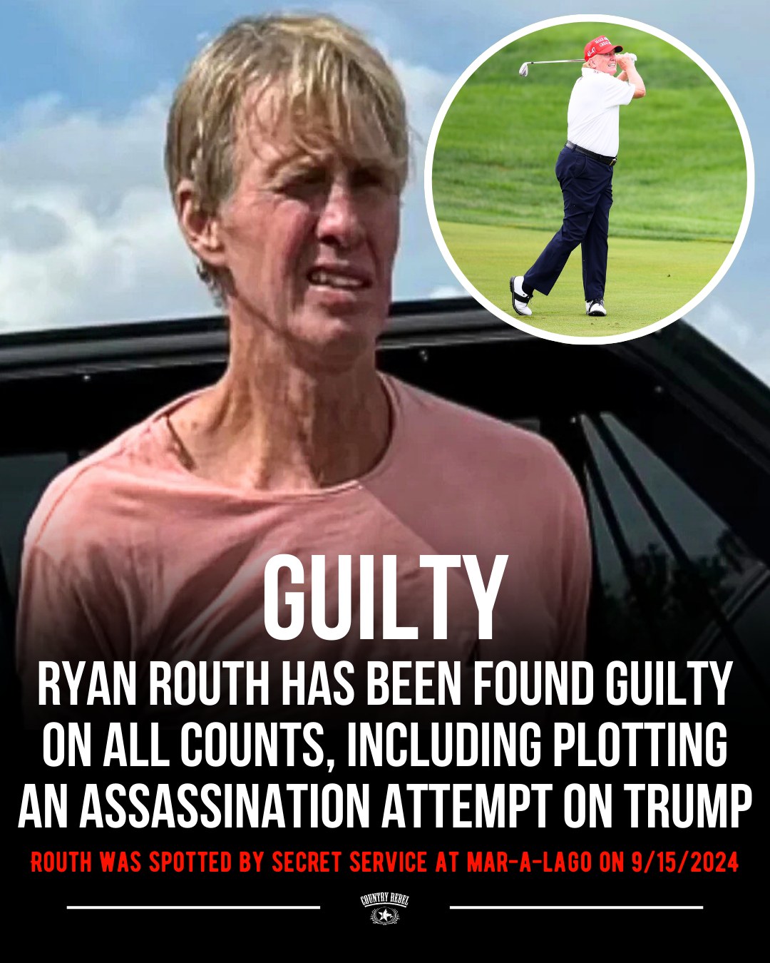 Ryan Routh, 59, was found... - Addicted 2 Country Music | Facebook