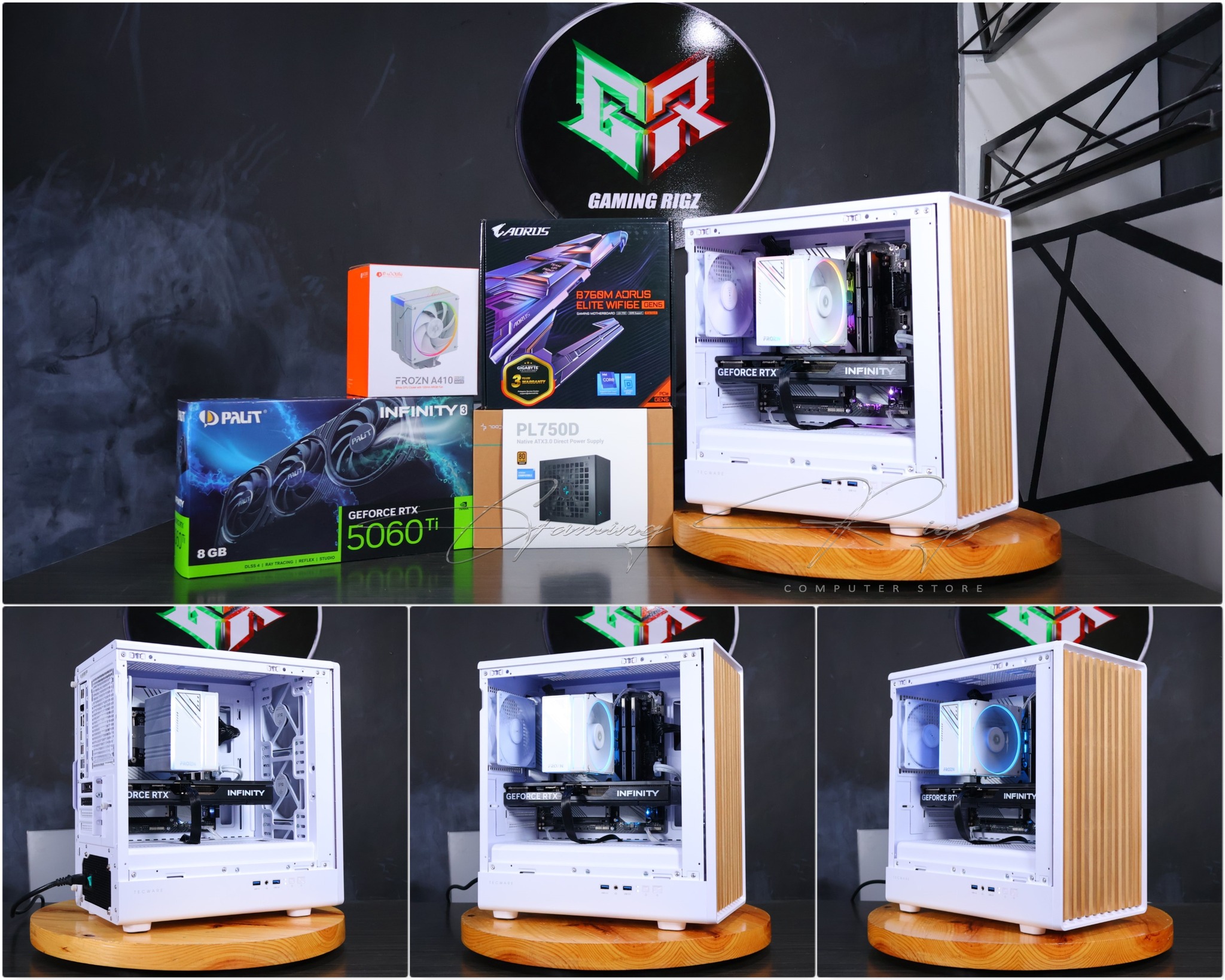 Gaming Rigz - 🔥 ELITE PC + REALWOOD Accent with Intel i5... | Facebook