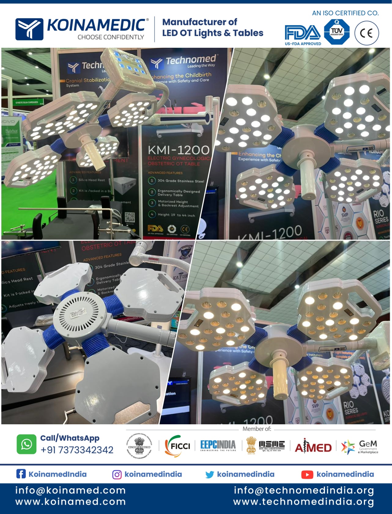 TECHNOMED INDIA - This is the RIO 4 #LEDsurgicallight with... | Facebook