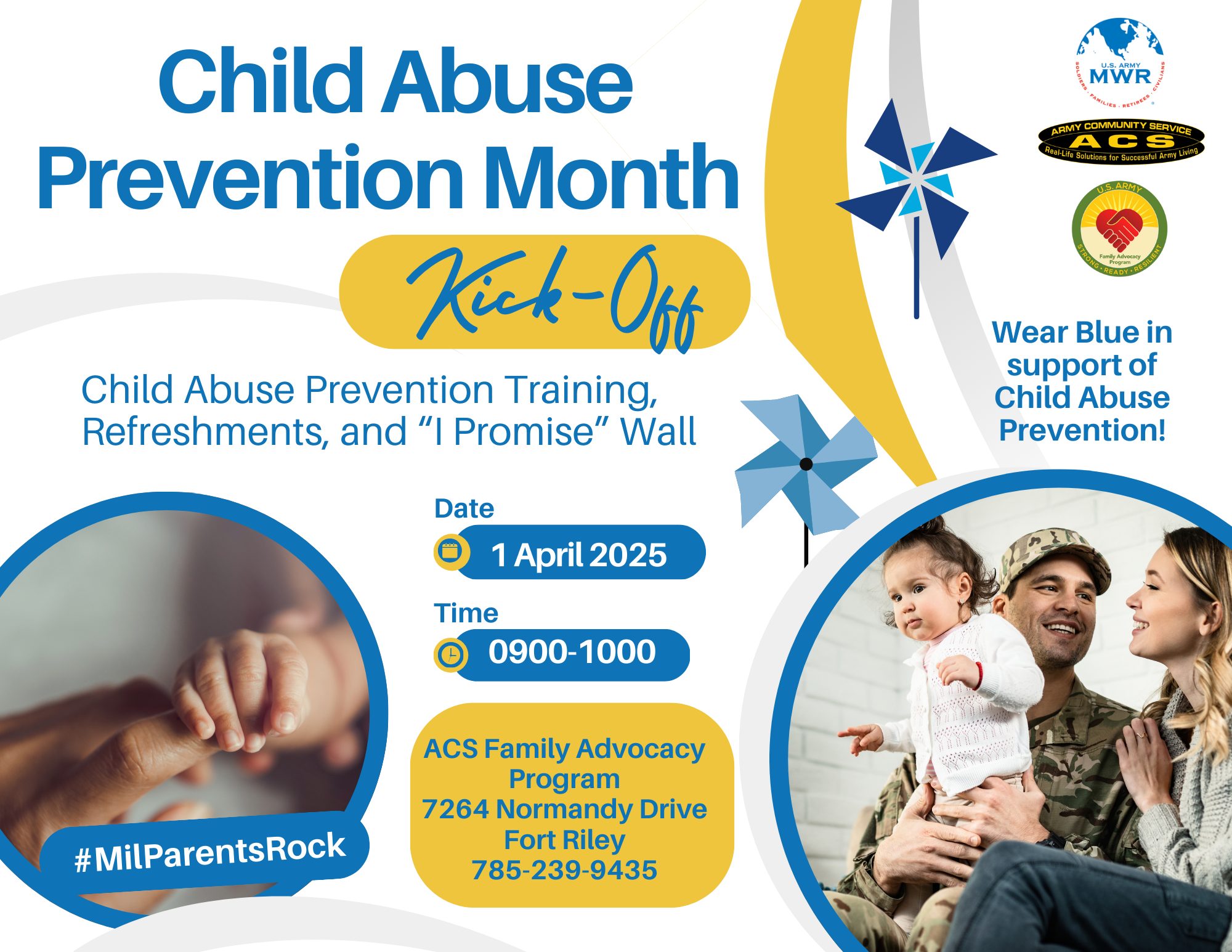 Fort - April is National Child Abuse Prevention Month. This month ...