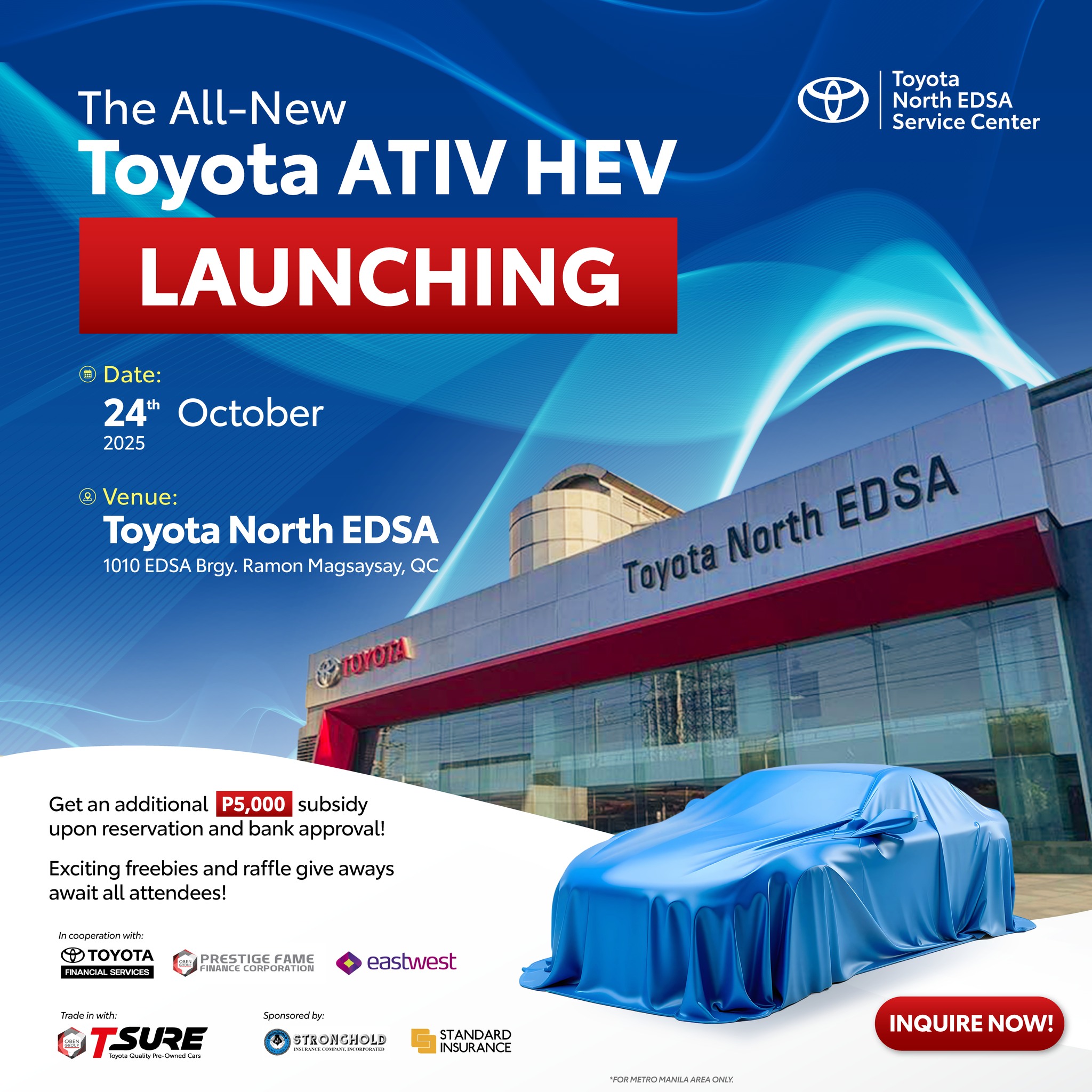 Toyota - Join us for the grand launch of the all-new Toyota Ativ HEV on ...