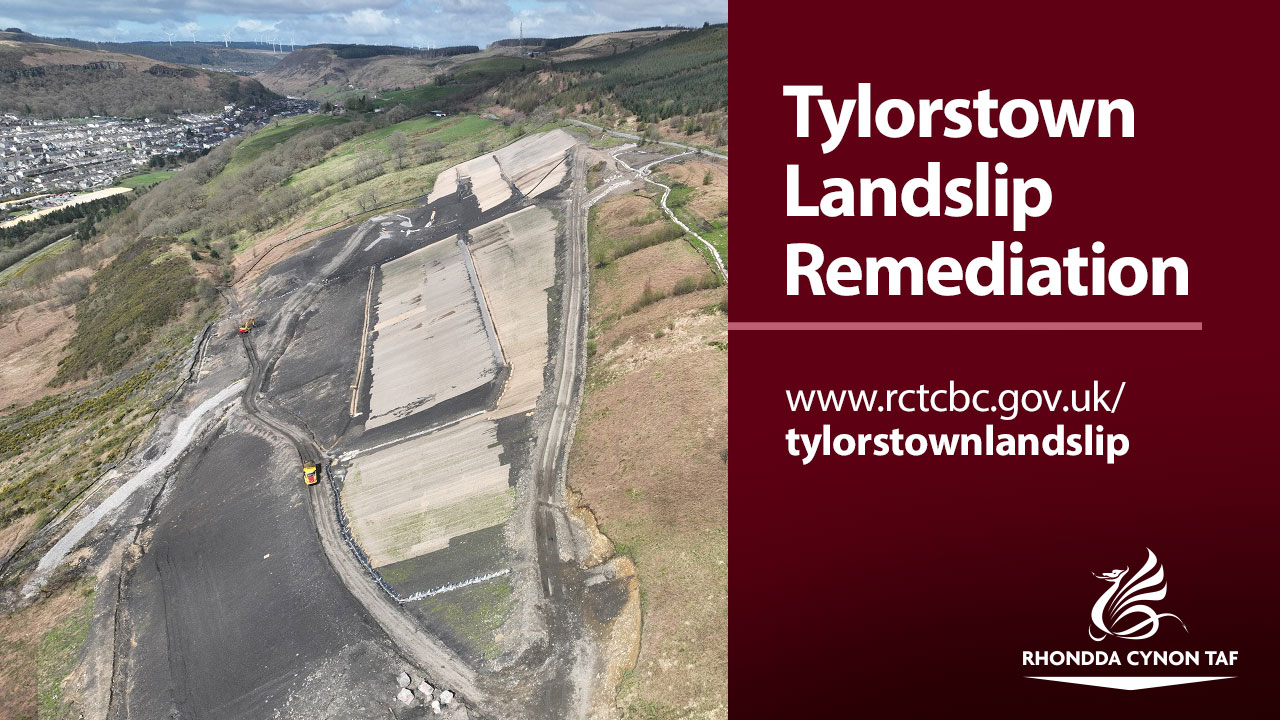 The #Tylorstown Landslip... - Rhondda Cynon Taf Council | Facebook