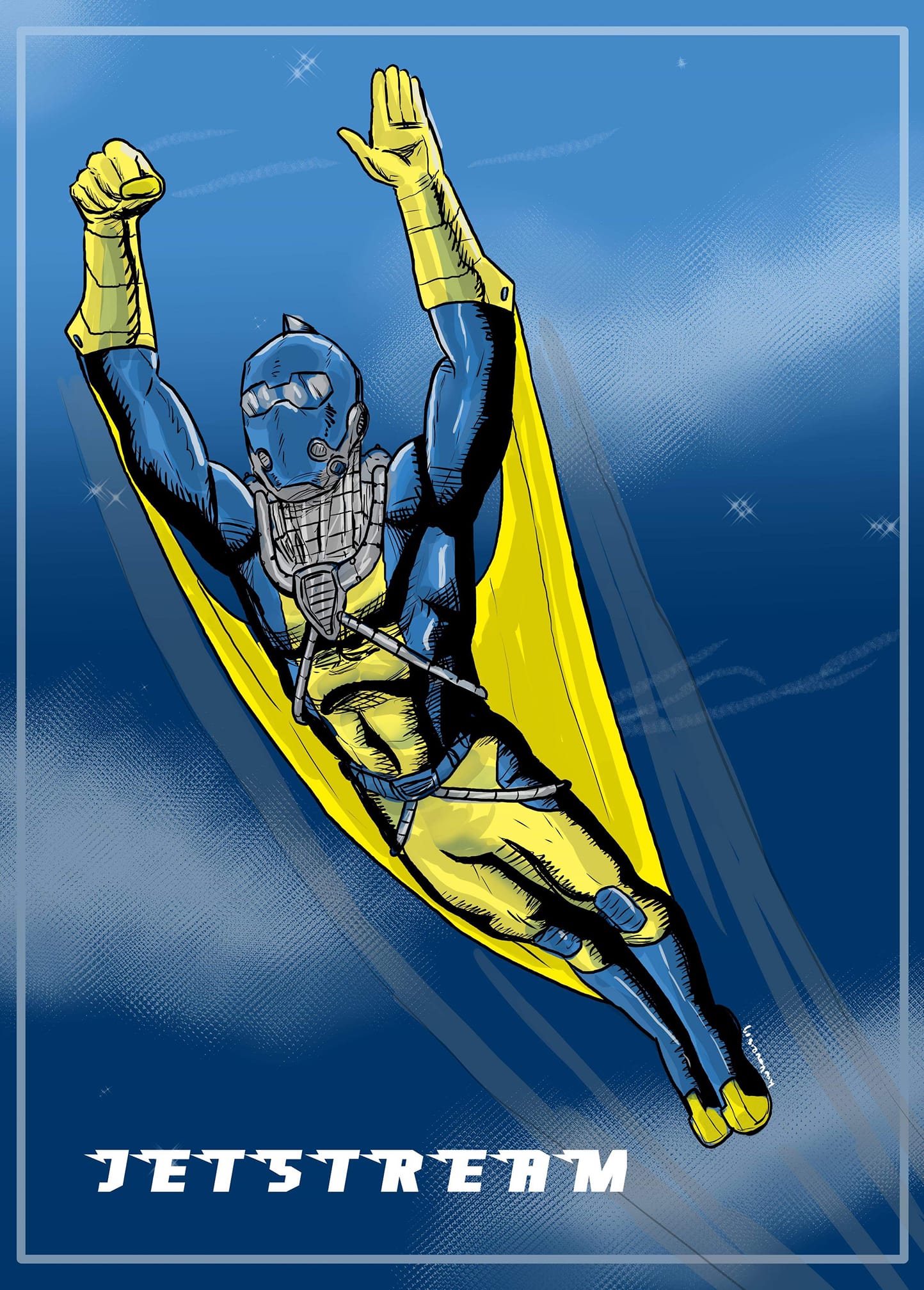 More #Jetstream art by #GeorgeKourkouris - Custodian Comics | Facebook